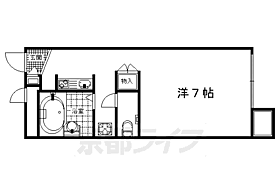 京都府京都市伏見区羽束師志水町（賃貸アパート1K・1階・20.37㎡） その2