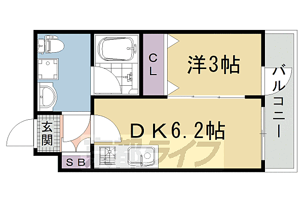 ＴＨＥ　ＧＡＲＮＥＴ　ＳＵＩＴＥ　ＲＥＳＩＤＥＮＣＥ　西院II 503｜京都府京都市右京区西院太田町(賃貸マンション1DK・5階・23.50㎡)の写真 その2