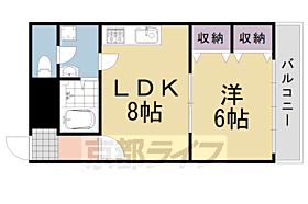 プルーリオン上桂（ベルヴィ54） 308 ｜ 京都府京都市西京区上桂三ノ宮町（賃貸マンション1LDK・3階・45.00㎡） その2