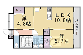 パラディース　せいま 201 ｜ 京都府南丹市園部町小山東町島所（賃貸アパート2LDK・2階・51.30㎡） その1