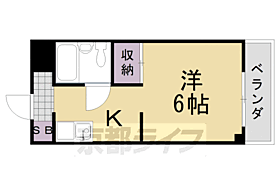 ロード 203 ｜ 京都府京都市西京区大枝中山町（賃貸マンション1K・2階・18.50㎡） その2