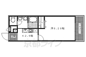 京都府京都市南区久世大薮町（賃貸アパート1K・2階・26.08㎡） その2