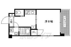 京都府京都市下京区猪熊通四条下る松本町（賃貸マンション1K・8階・28.00㎡） その2