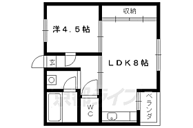 京都府向日市寺戸町瓜生（賃貸マンション1LDK・3階・32.35㎡） その2