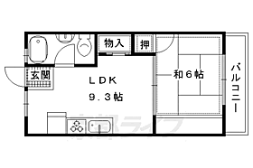 京都府長岡京市長岡2丁目（賃貸マンション1LDK・3階・33.50㎡） その2