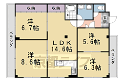 ルシェール西院 4階