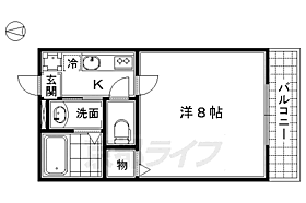 京都府京都市下京区南夷町（賃貸マンション1K・2階・23.18㎡） その2