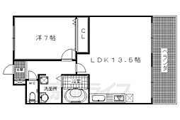 🉐敷金礼金0円！🉐東海道・山陽本線 向日町駅 徒歩62分