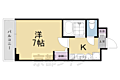 KDXレジデンス西院9階5.9万円