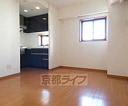 京都市営烏丸線 五条駅 徒歩5分の賃貸マンション 5階1LDKのリビング/ダイニング