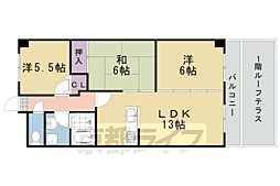 Ｒｅｑｕｉｅ上桂 3階3LDKの間取り