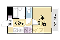 カーサ出口 2階/201