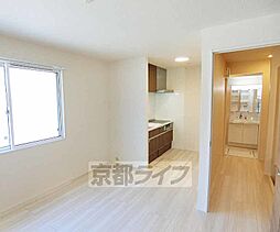 阪急京都本線 東向日駅 徒歩3分の賃貸アパート 3階1LDKのリビング/ダイニング