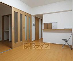 京阪本線 清水五条駅 徒歩7分の賃貸マンション 4階1LDKのリビング/ダイニング