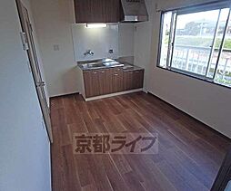 阪急京都本線 西向日駅 徒歩10分の賃貸アパート 1階2DKのリビング/ダイニング