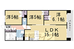 ライオンズ嵯峨天龍寺若宮 西の邸 5階
