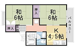 セジュール山代上桂 2階