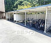 駐輪場です