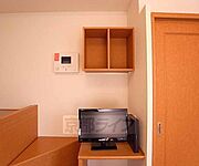 薄型テレビも付いています。