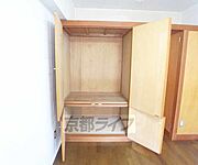 お部屋の収納です。