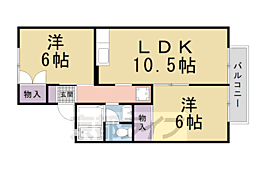 セジュール津ノ国 2階