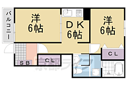 カーサ・デル・ソーレ 1階/-