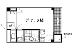 マンション野口 ワンルームの間取図画像