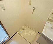 洗濯機置き場です。
