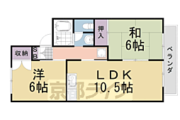 セジュマリール桂 2階/-