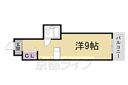 京都市営烏丸線 四条駅 徒歩7分 5階/-