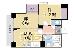 コスモ今出川 8階