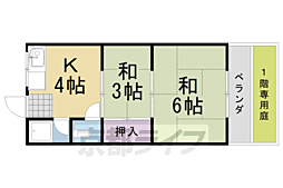 コーポ樫原 2階/-
