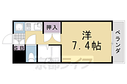 フラッツ上桂 1階/-