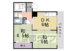 梅の宮ハイツ 4階