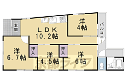 松室中溝町マンション 3階