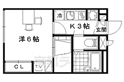 京都地下鉄東西線 石田駅 徒歩5分 2階/-