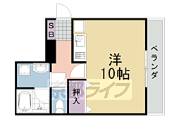 BRIGHT HOME(1R) 1階/-