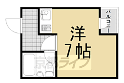 ヤマダマンション 1Kの間取図画像