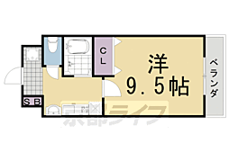 コンドミニオ531 1Kの間取図画像