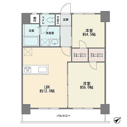 2階部分の東南...