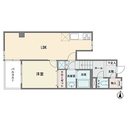 14階部分の西向き　バルコニー有り　1ＬＤＫ　全室フローリング　新規フルリフォーム済み　エレベータ有り　総戸数253戸　ＪＲ川崎駅徒歩17分です