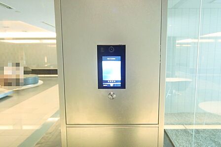 オートロックシステムで、安心のセキュリティ。