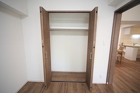 収納が充実しているので、お部屋がスッキリ片付きそうですね♪