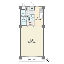 ヨシコー狛江 1Kの間取図画像