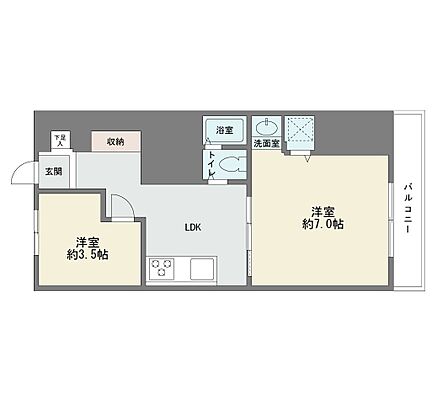 7階部分の南向き バルコニー有り 新規フルリフォーム済み エレベータ有り 総戸数62戸 東急コミュニティーへの委託管理