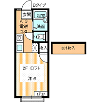 ラ・ポート吉見I 202 ｜ 山口県下関市吉見竜王町（賃貸アパート1K・2階・19.87㎡） その2