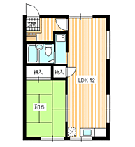 前勝谷ハイツ 105 ｜ 山口県下関市前勝谷町（賃貸アパート1LDK・1階・39.44㎡） その2