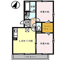 エントピアB 201 ｜ 山口県下関市田倉（賃貸アパート2LDK・2階・50.40㎡） その2