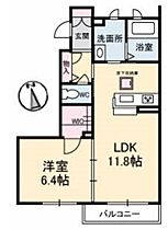 クレール 102 ｜ 山口県下関市大坪本町（賃貸アパート1LDK・1階・44.45㎡） その2