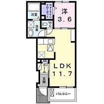 リュウオウ 102 ｜ 山口県下関市吉見里町2丁目（賃貸アパート1LDK・1階・37.81㎡） その2